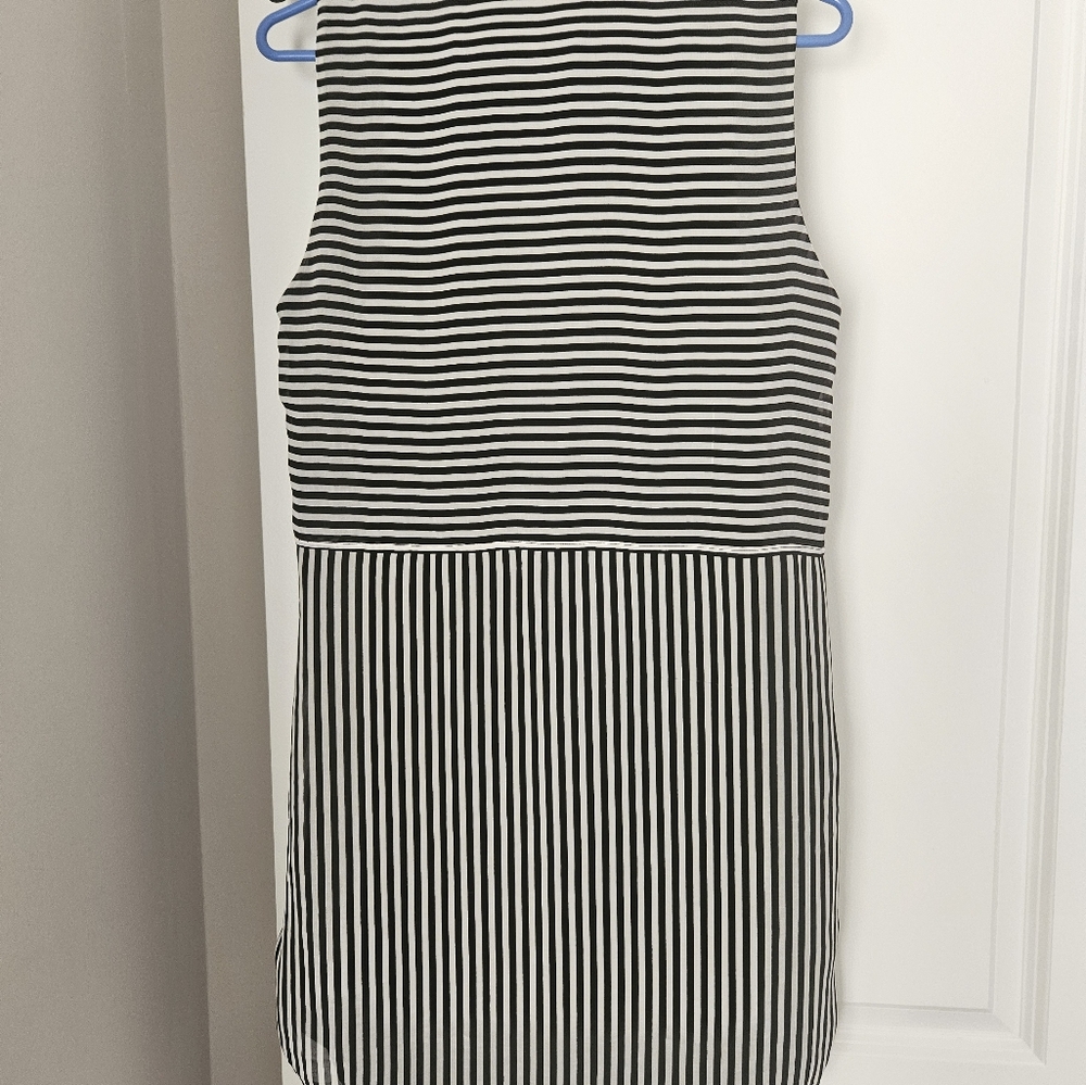 DOLCE VITA sleeveless striped shirt dress size S - Picture 2 of 5